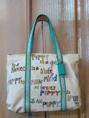 Coach Poppy Is A Girl Tote